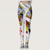 CARDS-2 SPELEN LEGGINGS (Voorkant)