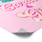 Cards and Gifts Disco Ball Retro Groovy Birthday Poster (Hoek)