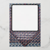 "CARDS BY MAGHIE" #CARDSBYMAGHIE CARDSBYMAGHIE.COM FOLIE FEESTDAGENKAART (Achterkant)