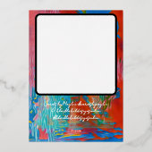 "CARDS BY MAGHIE" #CARDSBYMAGHIE CARDSBYMAGHIE.COM FOLIE FEESTDAGENKAART (Achterkant)