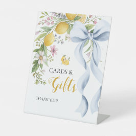 Cards & Gifts Main Squeeze Citroen Bruiloft Reclamebord Met Voetstuk