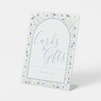 Cards & Gifts Table Sign Reclamebord Met Voetstuk