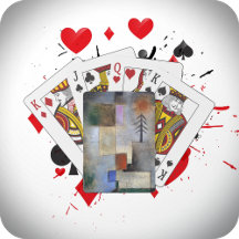 CARDS SPELEN - "Small Fir" - Paul Klee Art Afbeeld