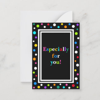 Cards voor kleine puntennota_Multi Notitiekaartje
