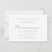 Cardstock Geïnspireerd Bloemen Lantaarns Wedding R RSVP Kaartje (Achterkant)