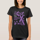 Care Autoimmune Disease Awareness Supporter Ribbon T-shirt (Voorkant)