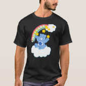 Care Bears Grumpy Bear Like I Care Sassy Rainbow P T-shirt (Voorkant)