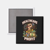 Care Before Profit Magneet (Voorkant / Achterkant)