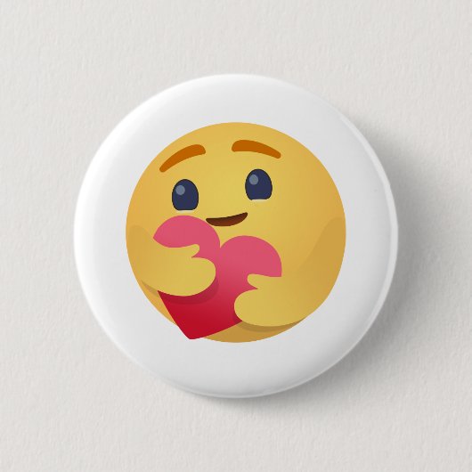 Care Emojis Facebook Ronde Button 5,7 Cm (Voorkant)