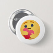 Care Emojis Facebook Ronde Button 5,7 Cm (Voorkant /achterkant)