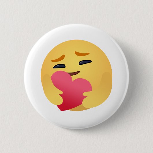 Care Emojis Facebook Ronde Button 5,7 Cm (Voorkant)