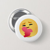 Care Emojis Facebook Ronde Button 5,7 Cm (Voorkant /achterkant)