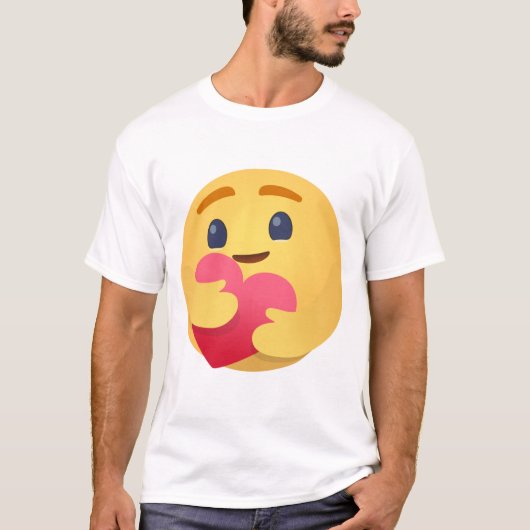 Care Emojis Facebook T-shirt (Voorkant)