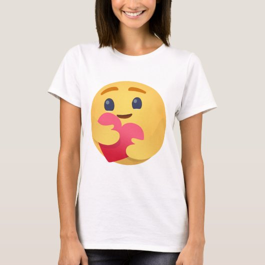Care Emojis Facebook T-shirt (Voorkant)