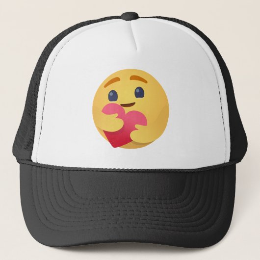 Care Emojis Facebook Trucker Pet (Voorkant)