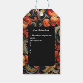 Care Gift Label Rosepaint Rosemaling 6 van 6 Cadeaulabel (Achterkant)