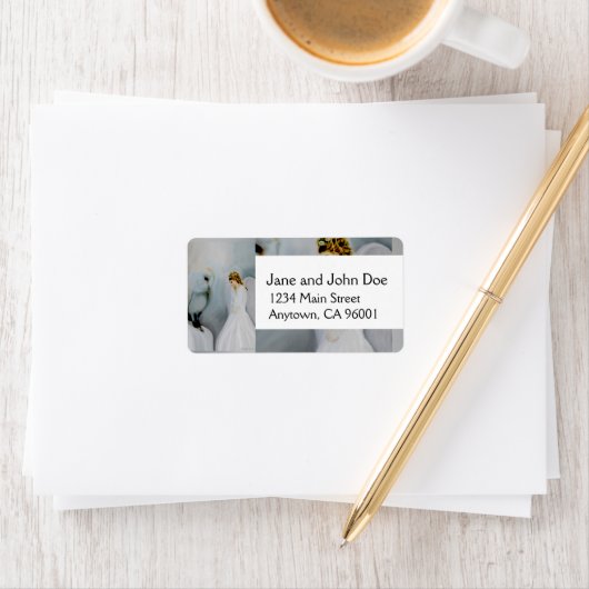 Care Guardian Engel en Witte Uil Etiket (Insitu)