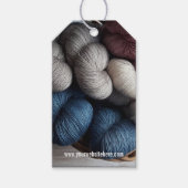 Care Instructions Wool Linen Sewn Knitted  Cadeaulabel (Voorkant)