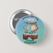 CARE Otolith Luider tellen Ronde Button 5,7 Cm (Voorkant /achterkant)