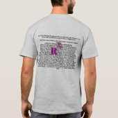 Care-pakket, muziek-cd - Gepersonaliseerd T-shirt (Achterkant)