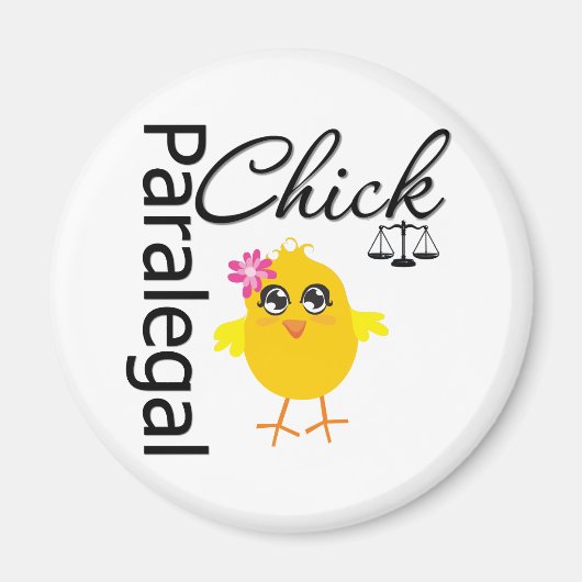 Career Chick Paralegal Magneet (Voorkant)