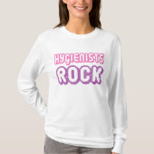 Career Design Hygienists Rock T-shirt (Voorkant)