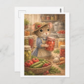 Career Mouse as Canner Briefkaart (Voorkant / Achterkant)