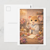 Career Mouse as Perfumer Briefkaart (Voorkant / Achterkant)