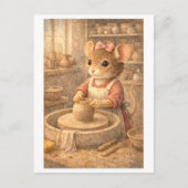 Career Mouse as Potter Briefkaart (Voorkant)