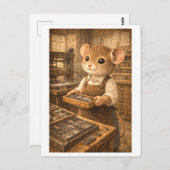 Career Mouse as Printer Briefkaart (Voorkant / Achterkant)