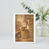 Career Mouse as Shoemaker Briefkaart (Staand voorkant)