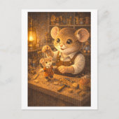 Career Mouse as Toy Maker Briefkaart (Voorkant)