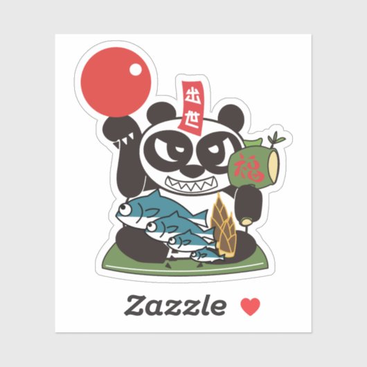 Career Panda God Sticker (Vel)