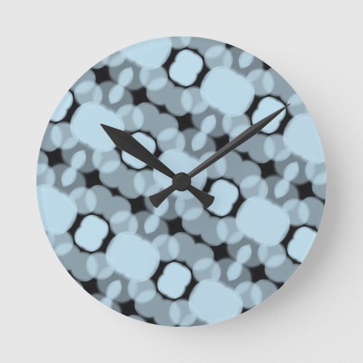 CAREFREE acrylklok  Ronde Klok (Voorkant)