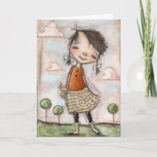 Carefree and Wonderful - Birthday Kaart