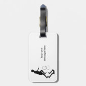 Carefree Bagagelabel (Achterkant verticaal)