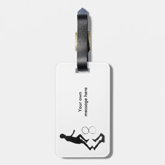 Carefree Bagagelabel (Achterkant verticaal)