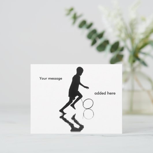 Carefree Briefkaart (Staand voorkant)