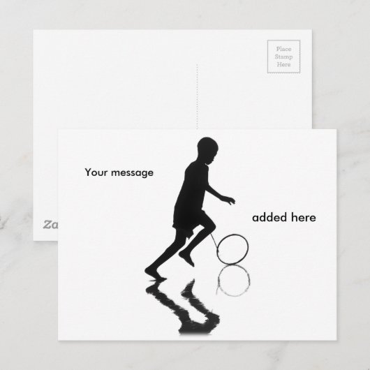 Carefree Briefkaart (Voorkant / Achterkant)