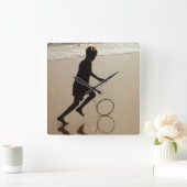 Carefree Vierkante Klok (Huis)