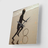 Carefree Vierkante Klok (Hoek)