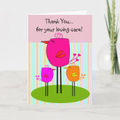 Caregiver bedankkaart (Voorkant)