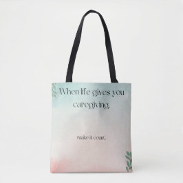 Caregiver Canvas tas voor accessoires en hulpprogr