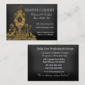 Caregiver Cherub en Time Professional Visitekaartje (Voorkant / Achterkant)