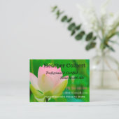 Caregiver Fresh Floral Joy Visitekaartje (Staand voorkant)
