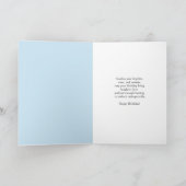 Caregiver Happy February Irises Birthday Cake Kaart (Binnen)