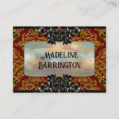 Caregiver Service Ruby Elegant Visitekaartje (Voorkant)