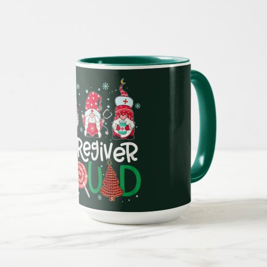 Caregiver Squad Christmas Mok (Voorkant rechts)