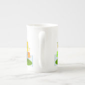 Caregiver Whimsical Birds Porselein Kop (Achterkant)