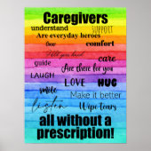 Caregivers Rainbow Poster (Voorkant)